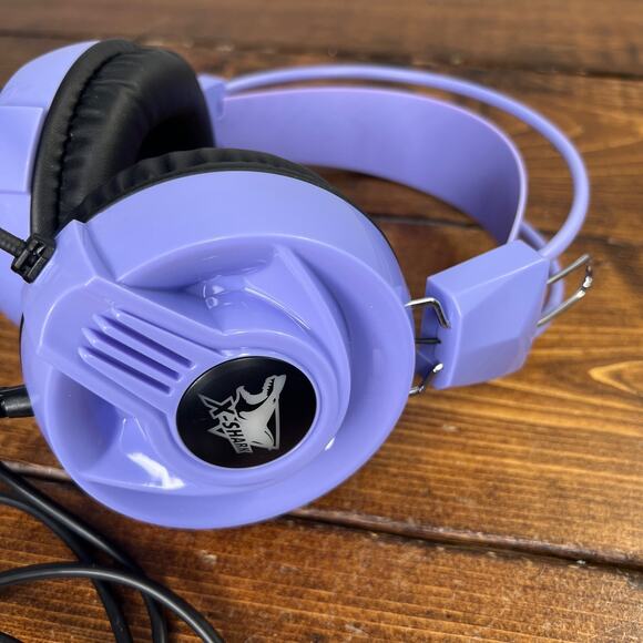 X- Shark KX369 Amplified Stereo Gaming Headset Purple PC/Notebook Salar w/Box - Picture 3 of 8